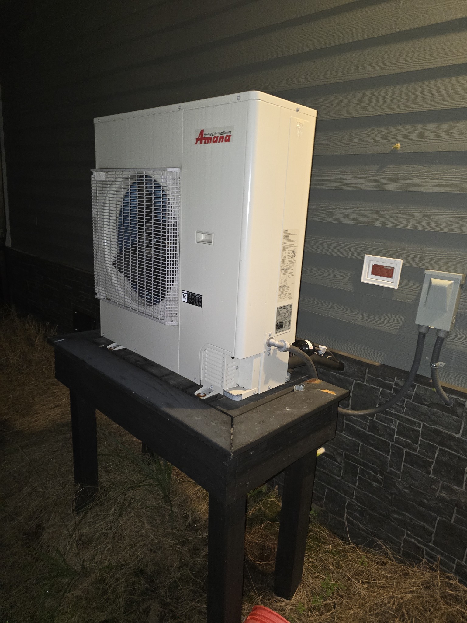 air handler on a table