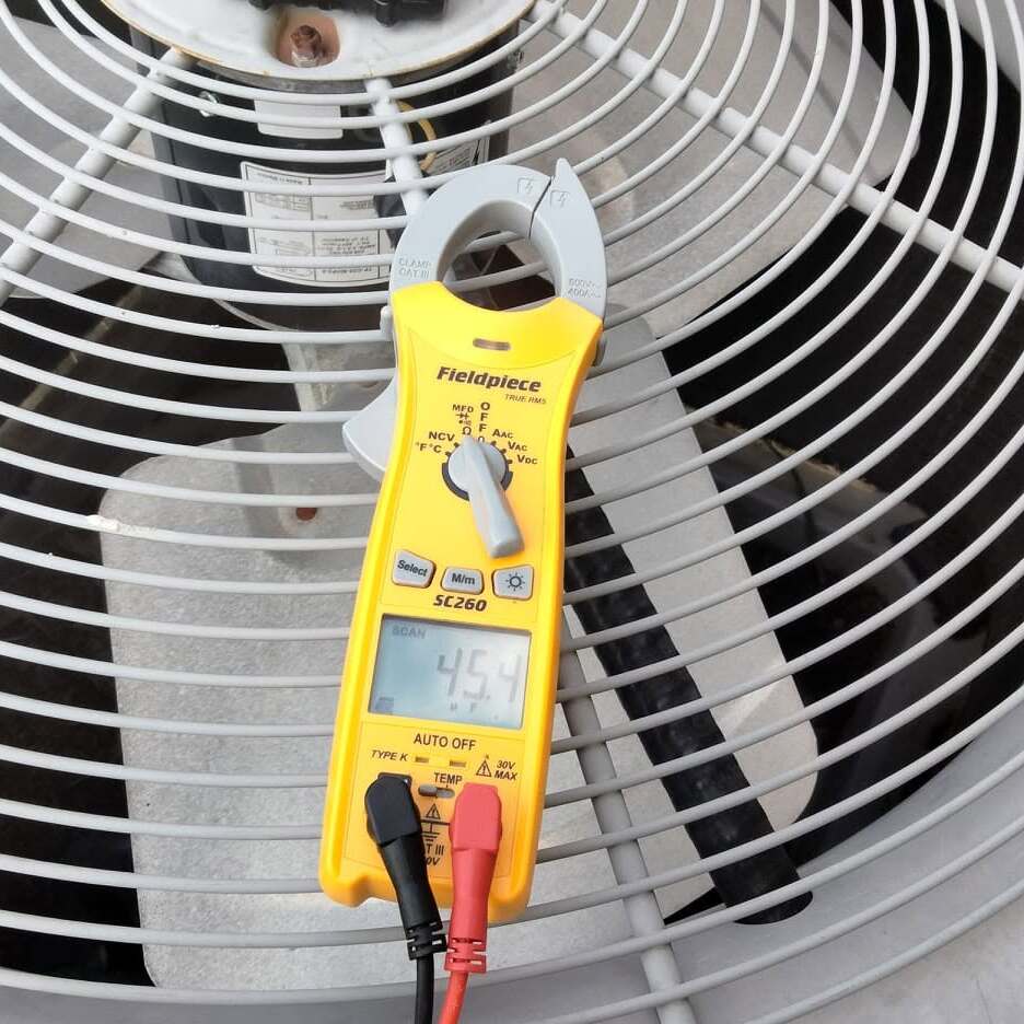 HVAC testing equipment
