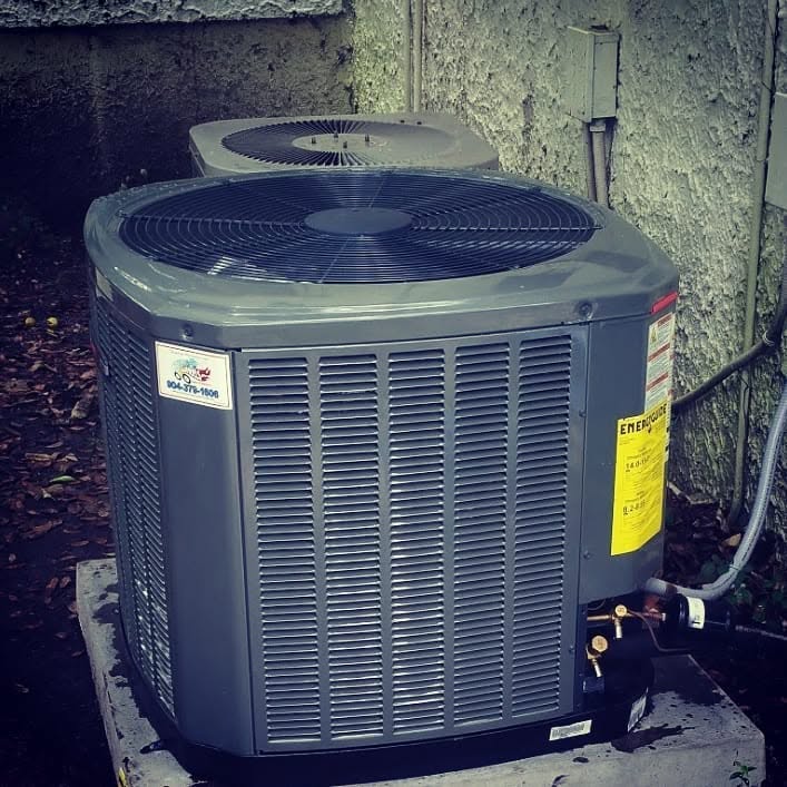 An AC unit